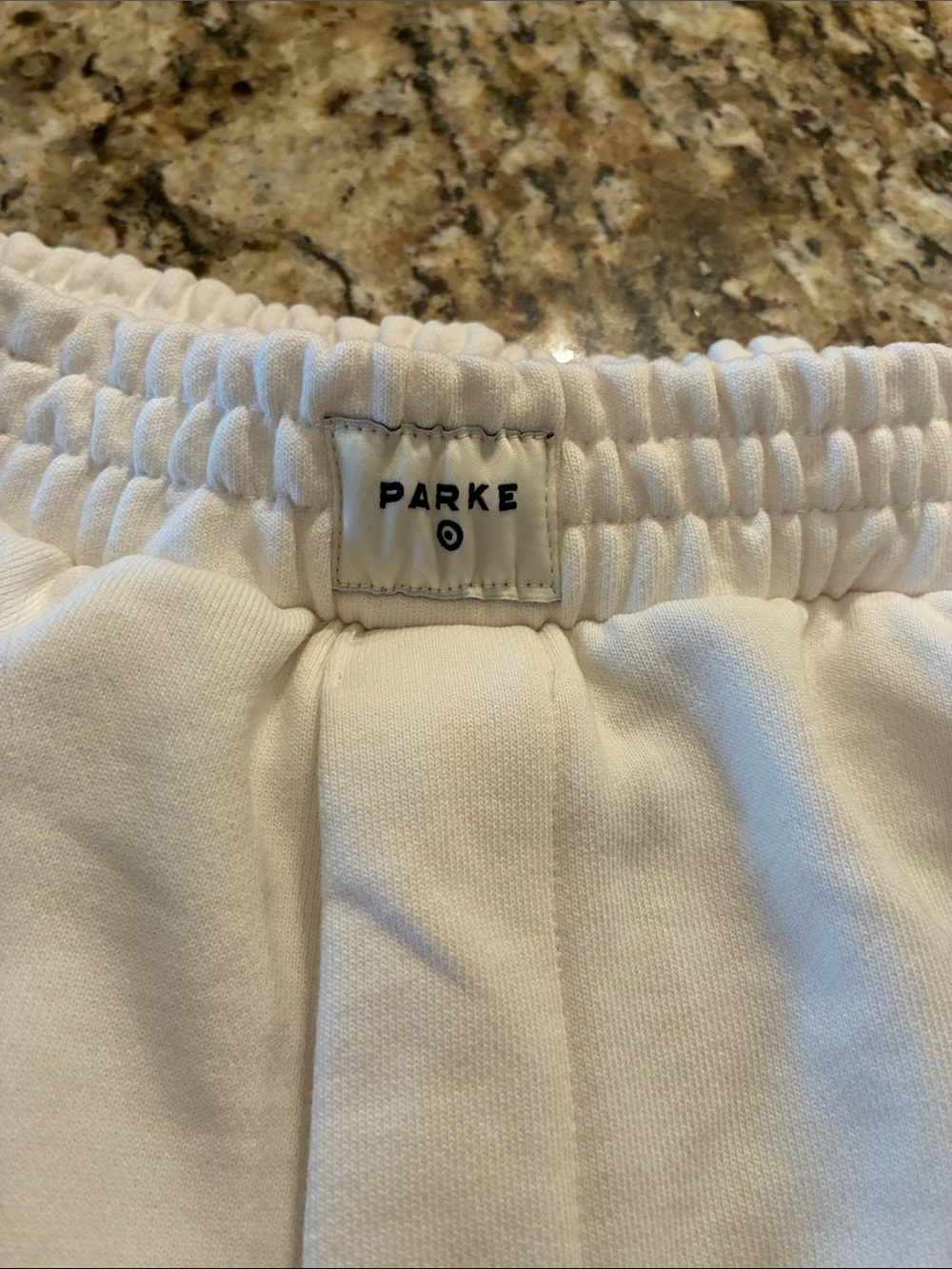 Parke White Wide-Leg Women's Sweatpants - Picture 2 of 5